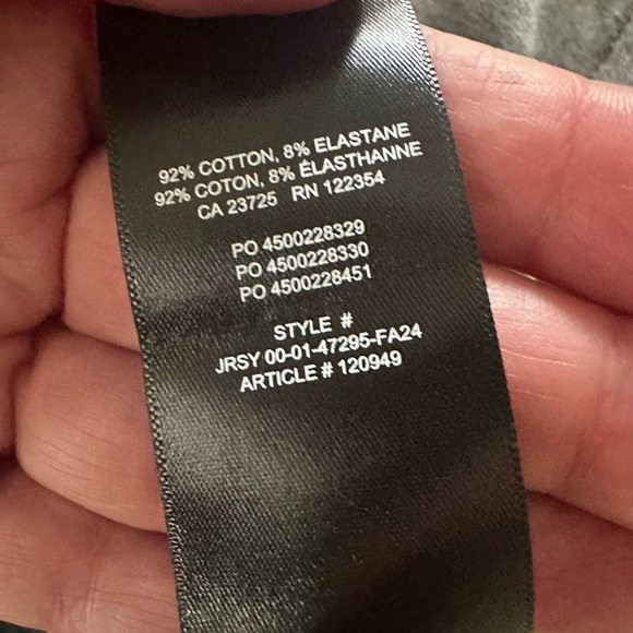 NWT Aritzia The Group Mend Tank - Heather Dark Grey Size M - Picture 10 of 12